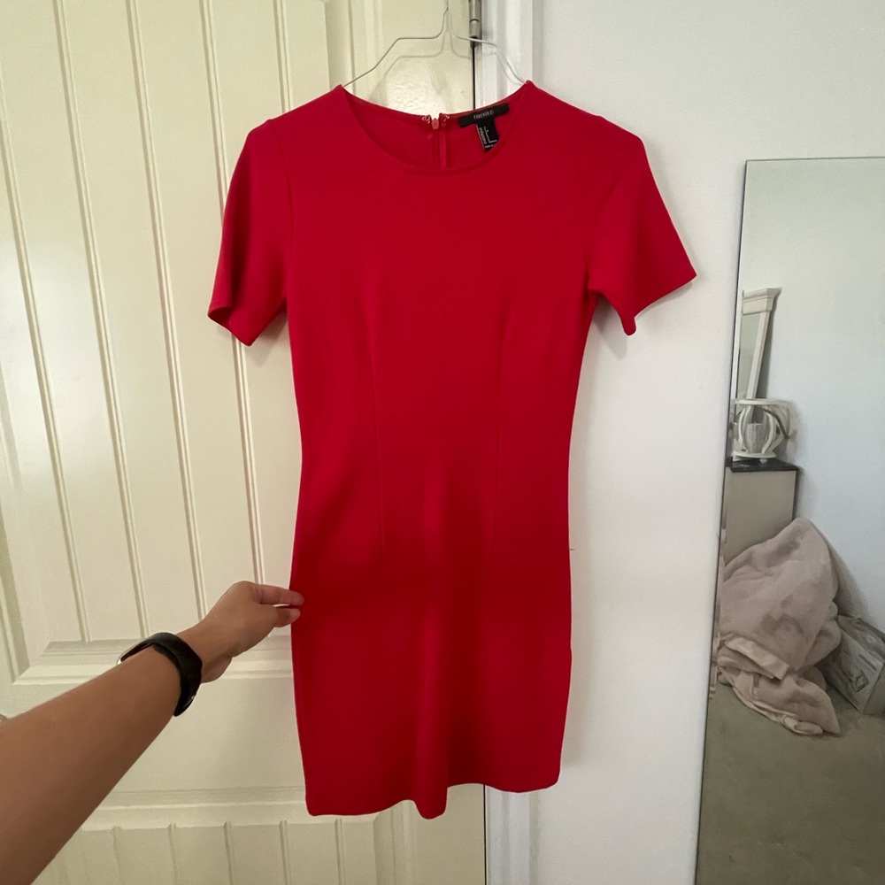 Red dress
